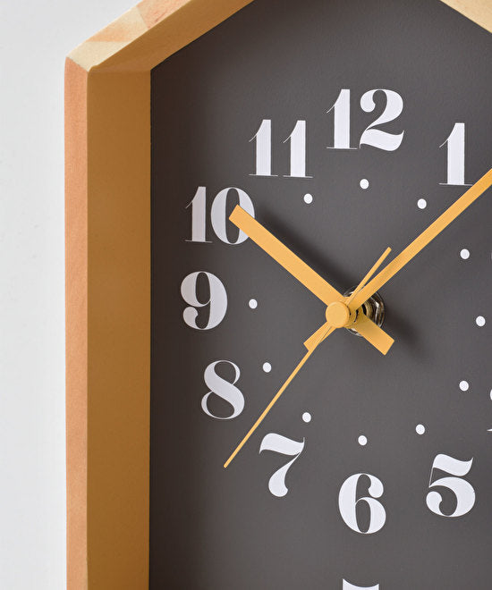 BRUNO 小屋座枱鐘 - 黑色 BCW042-BK