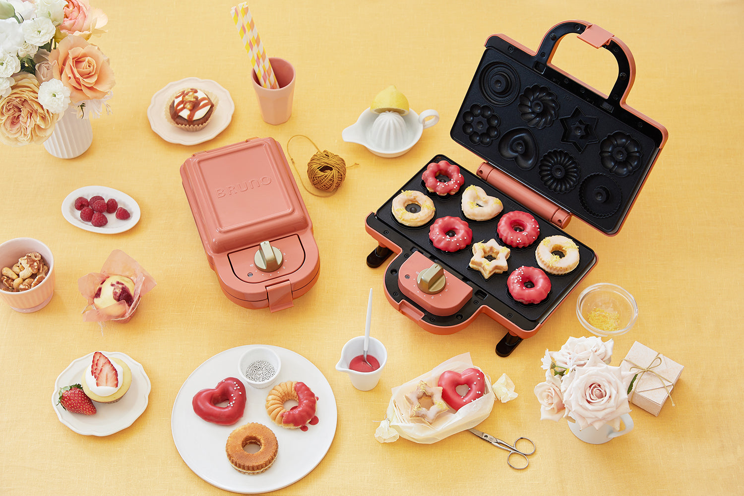 BRUNO 單片三文治機 - 亮粉紅