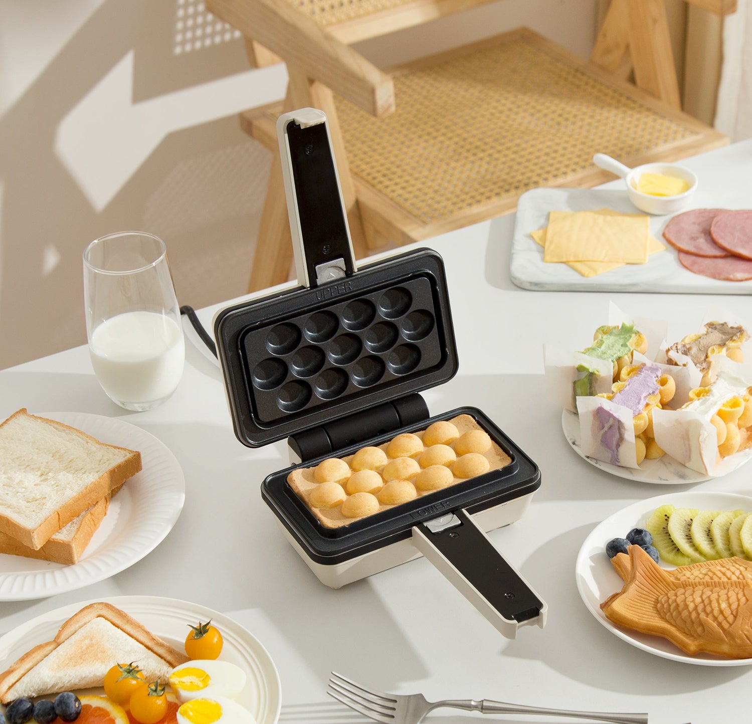 Vitantonio Egg Waffle Sandwich Maker｜VEH-10A (220V-240V Version)