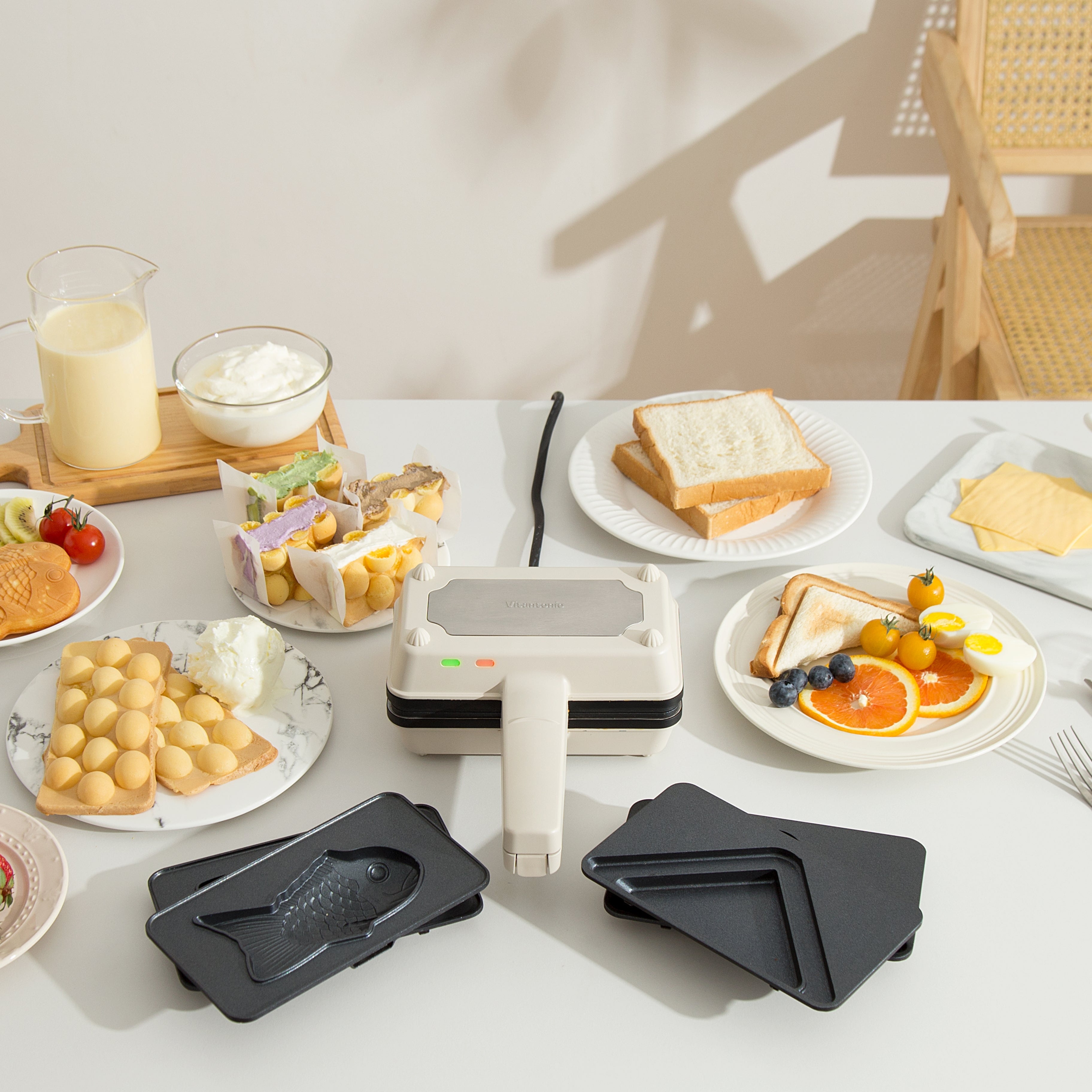 Vitantonio Egg Waffle Sandwich Maker|VEH-10A