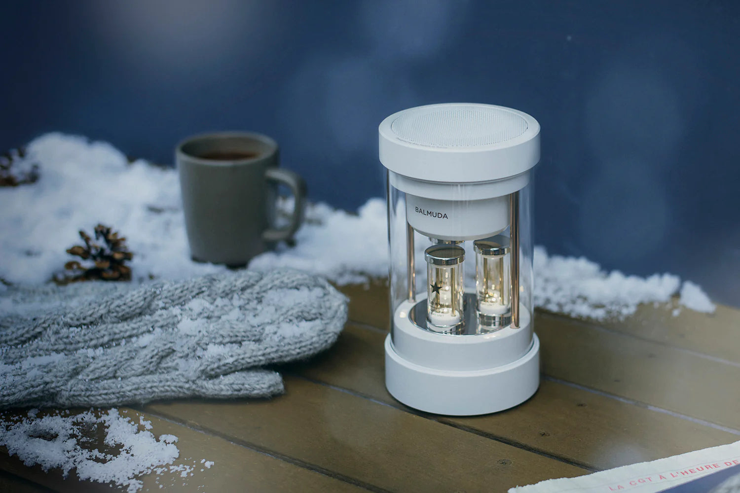 BALMUDA 無線揚聲器 M01D-WH