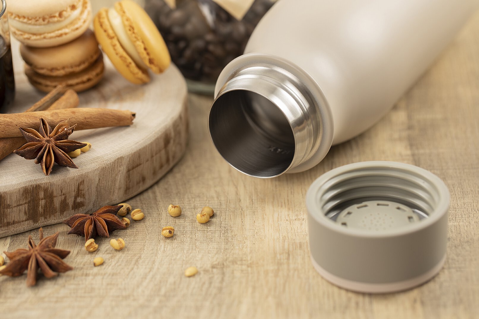 BRUNO 便攜加熱保溫瓶 - 紫色