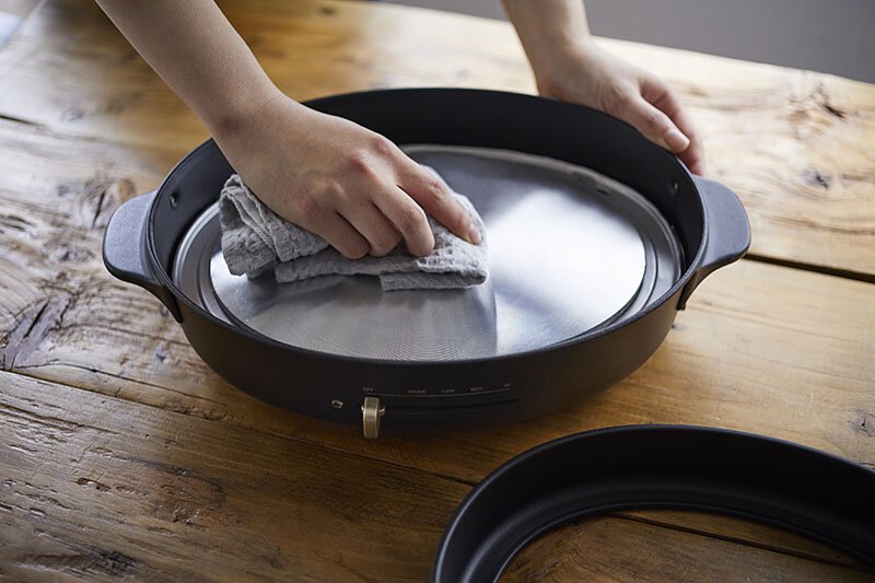 BRUNO 橢圓電熱鍋 Oval Hotplate - 粉米色(預計:9月到貨)