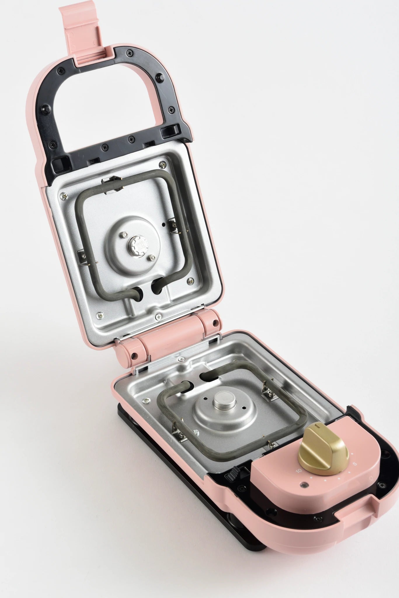 6烤盤套裝!BRUNO 單片三文治機 - 粉紅