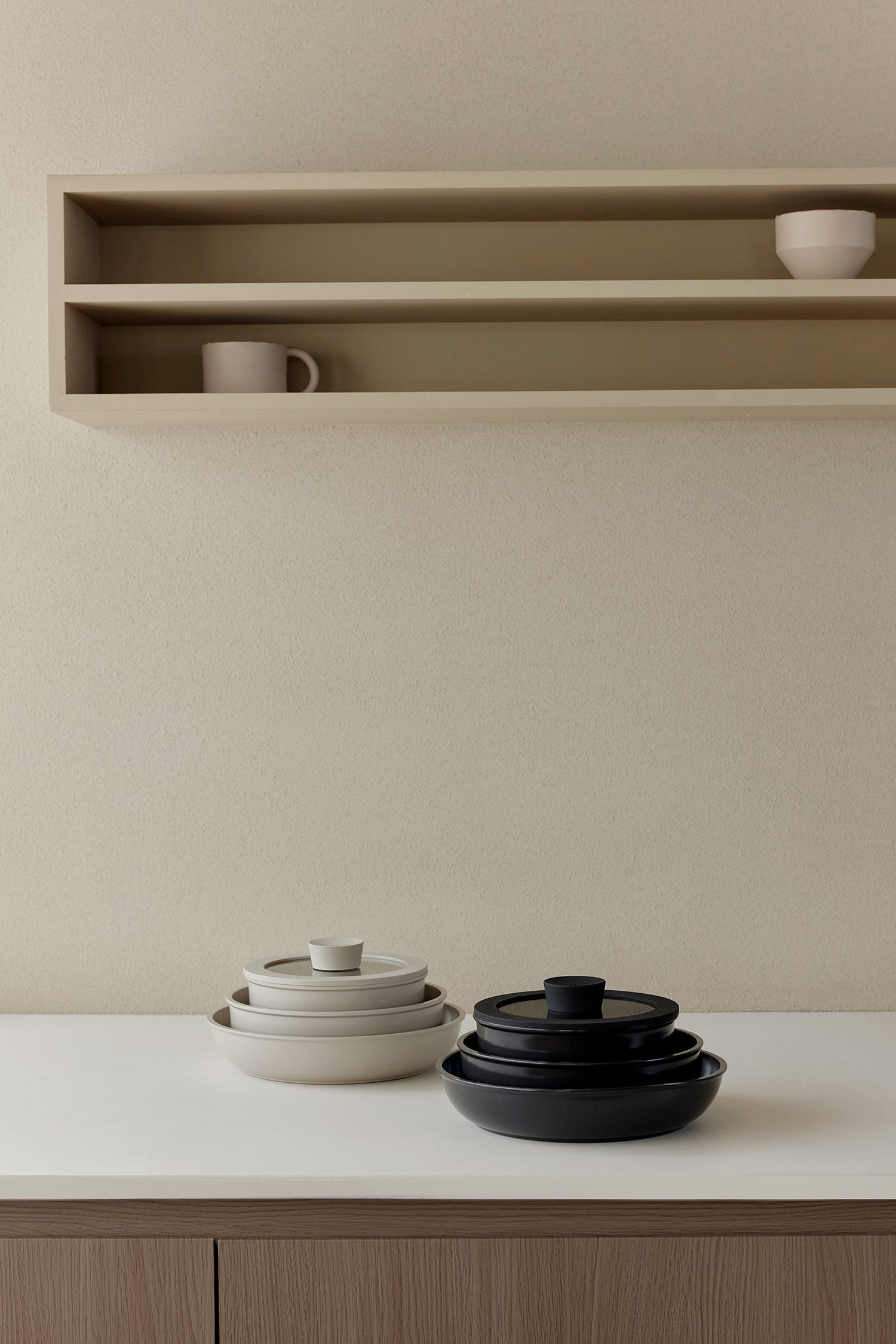 韓國 dogado 天然陶瓷鍋 6 件套裝 - 灰黑色 (JBAA-2120)