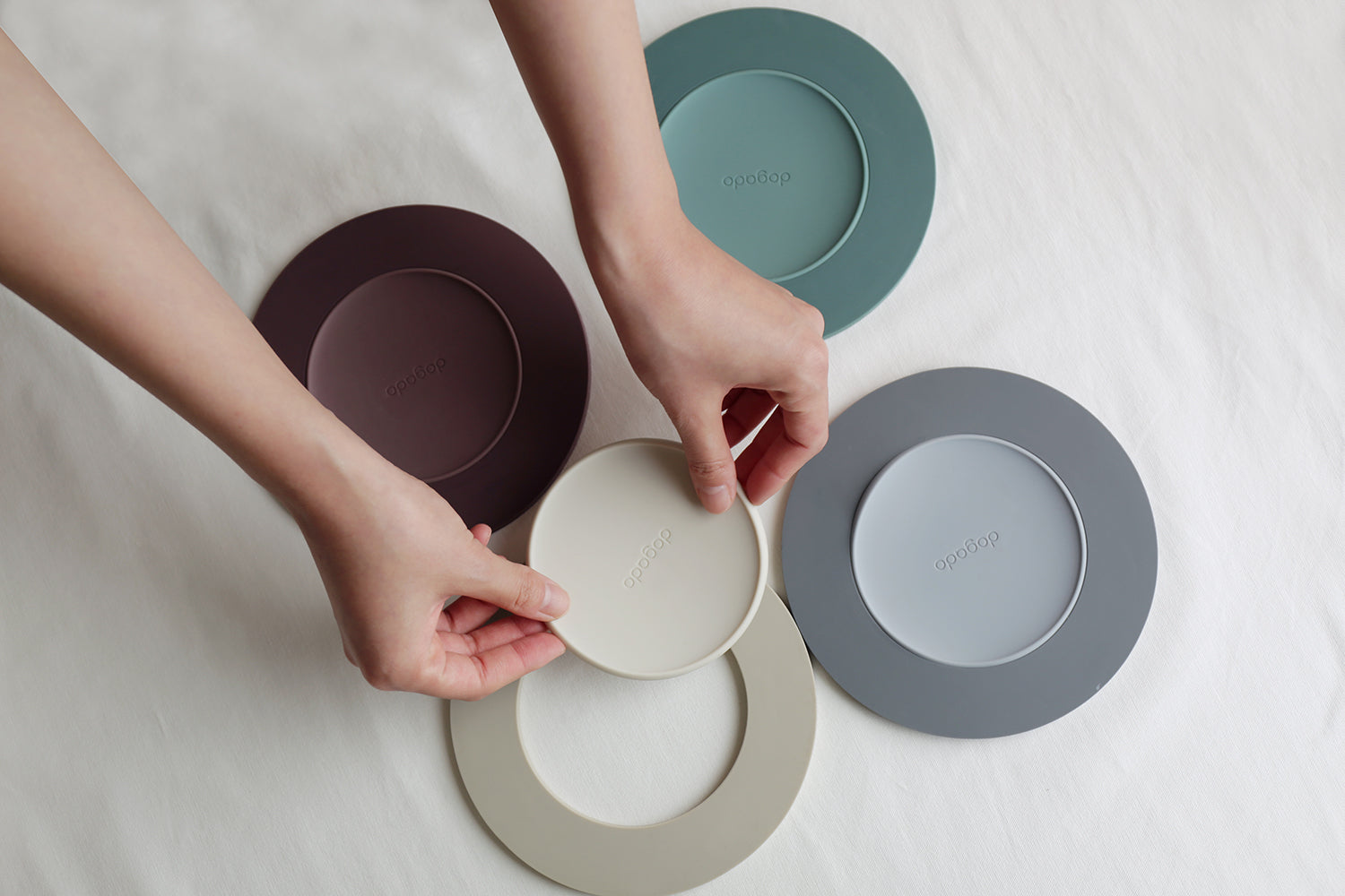 韓國 dogado 多用途矽膠隔熱墊 - 淺灰色(JWAA-0140)