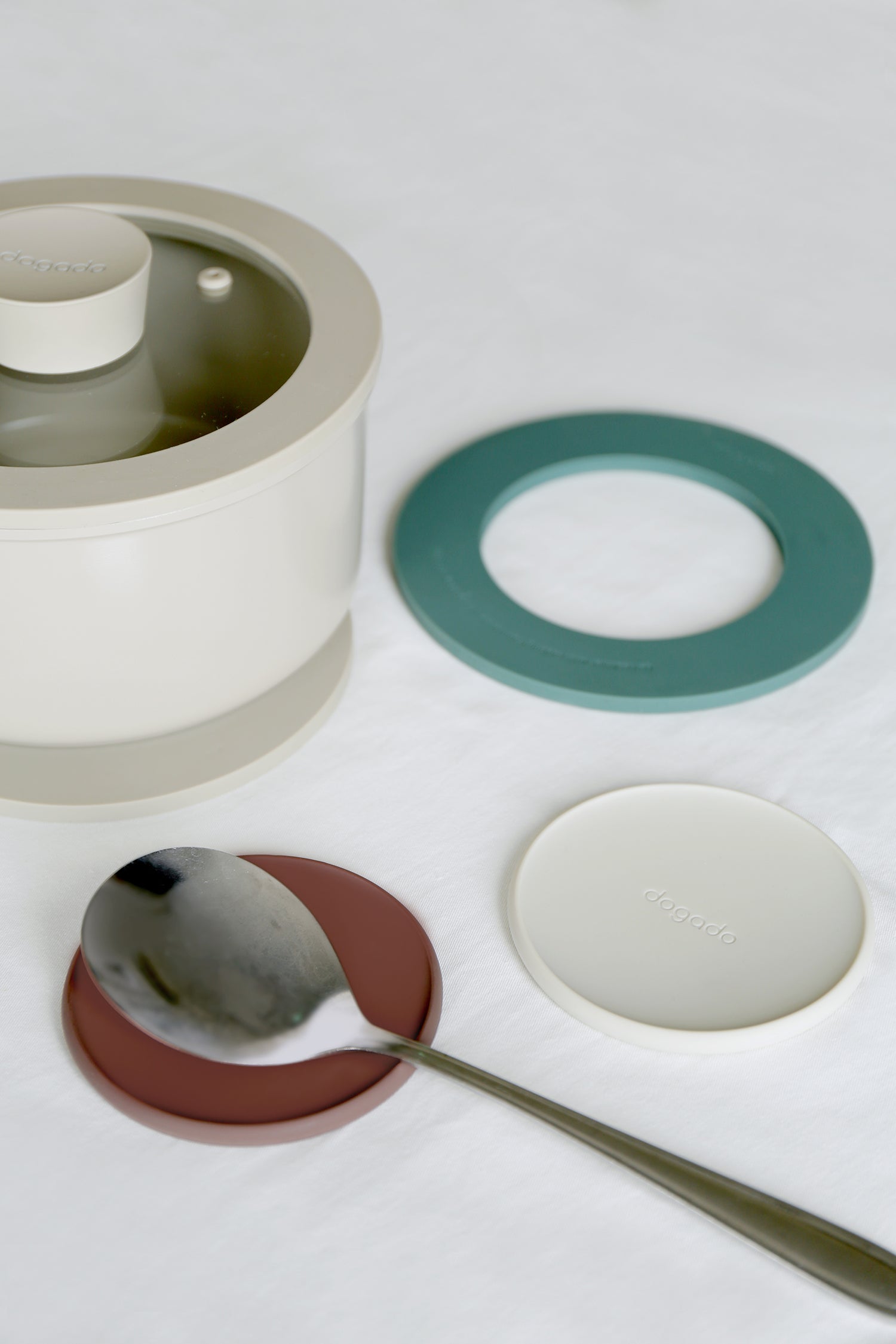 韓國 dogado 多用途矽膠隔熱墊 - 淺灰色(JWAA-0140)