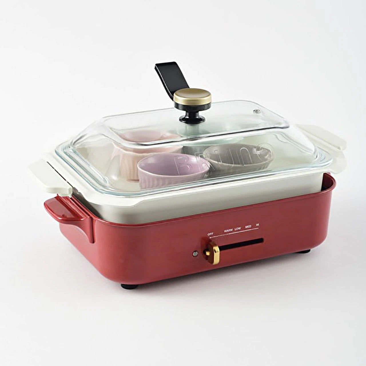 BRUNO 玻璃蓋連加長手柄 (多功能電熱鍋 / Compact Hot Plate 專用)