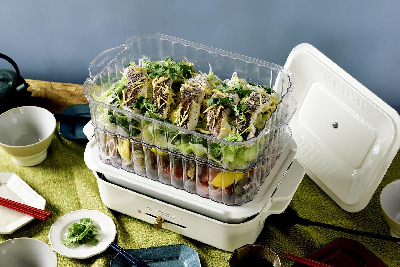 BRUNO 雙層蒸隔 (多功能電熱鍋 / Compact Hot Plate 專用)