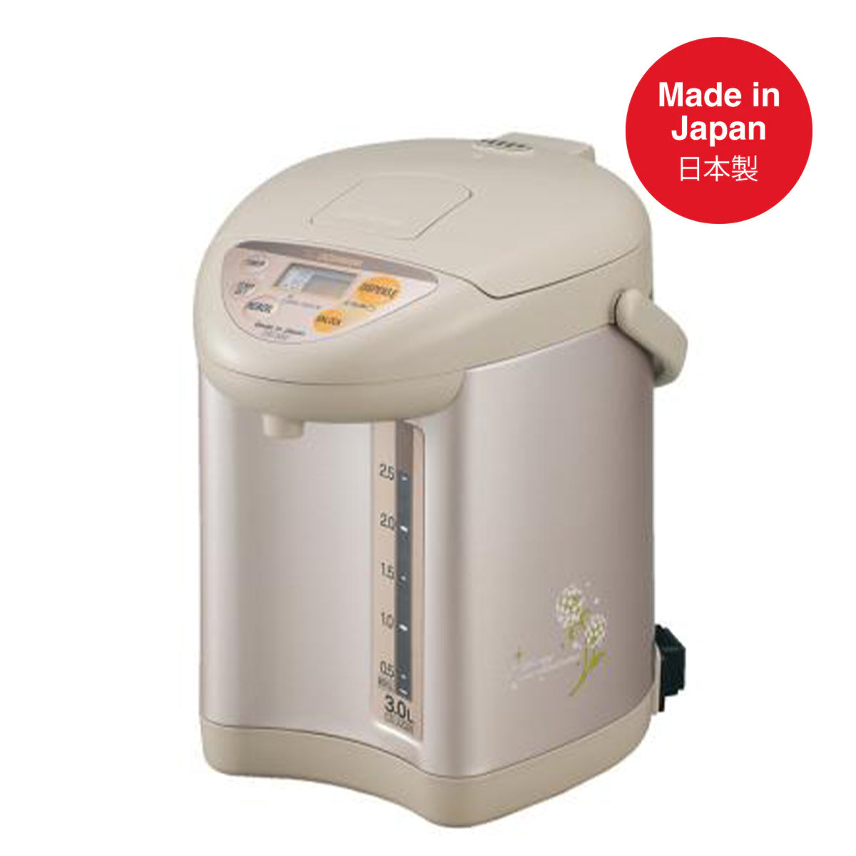 Zojirushi Electric Thermo Pot | CD‑JUQ30 Micom Series (3.0L)