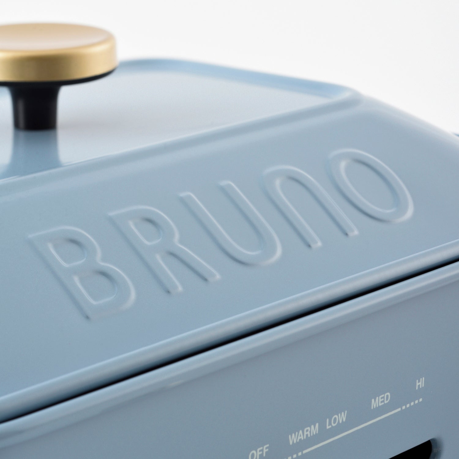 BRUNO Compact Hot Plate (Pottery Blue) (bundled with 2 plates)