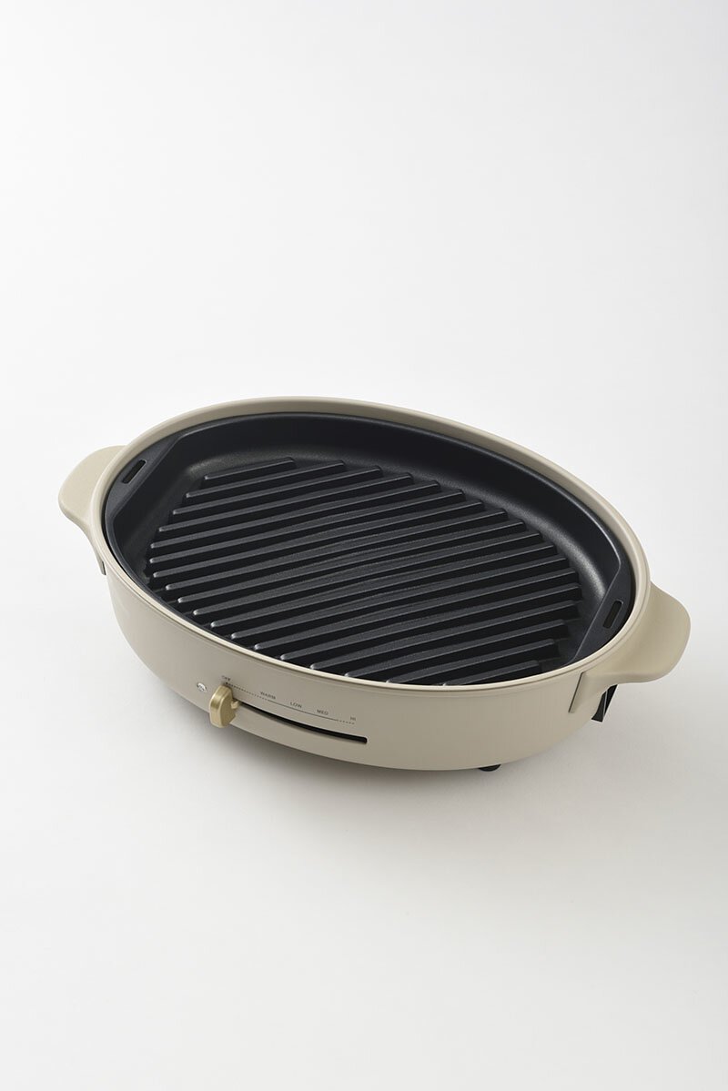 BRUNO 坑紋烤盤 (橢圓電熱鍋 / Oval Hot Plate 專用)