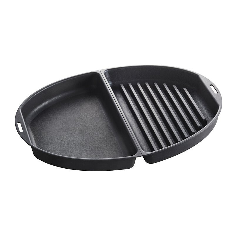 BRUNO 坑紋及平面鴛鴦烤盤 (橢圓電熱鍋 / Oval Hot Plate 專用)