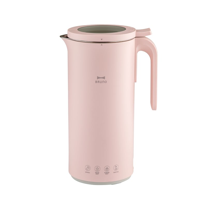 BRUNO 多功能熱湯豆漿機 - 粉紅色