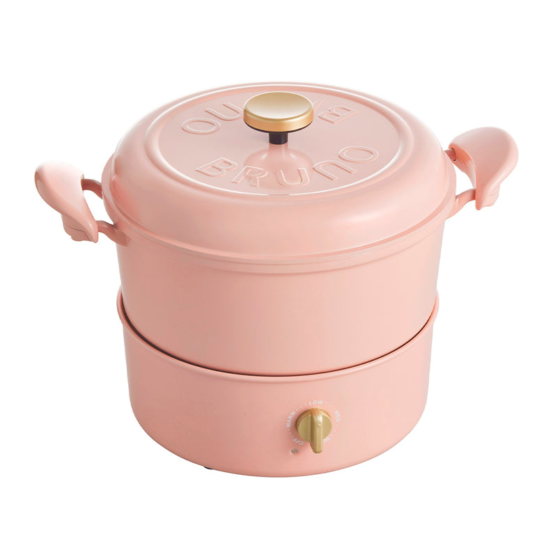 BRUNO 電陶爐炆燒鍋 Multi Grill Pot - 粉紅色